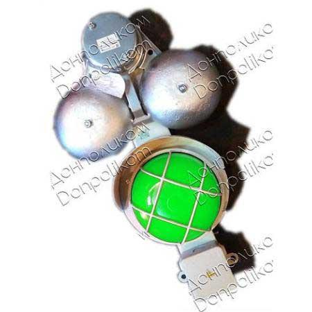 Пост сигнальний ПС-1v1 LED (світлодіодний) з дзвінком МЗМ зелений фото 1