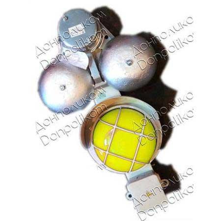 Пост сигнальний ПС-1v1 LED (світлодіодний) з дзвінком МЗМ жовтий фото 1