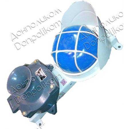 Пост сигнальний ПС-1v4 LED (світлодіодний) з ревуном РВП синій фото 1