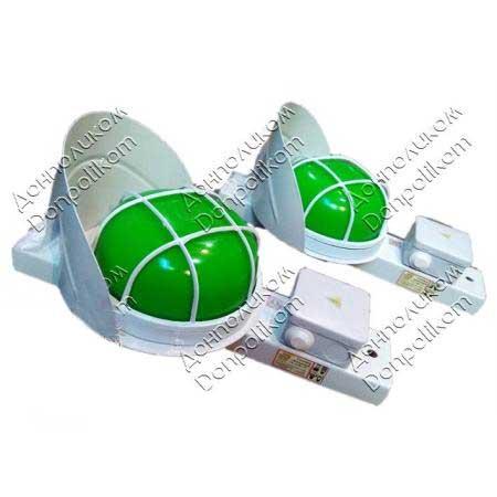 СС1/40LED - односекційний світлодіодний світлофор ЗЕЛЕНИЙ фото 1