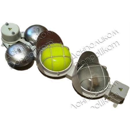 ПС-2 v1LED - світлодіодний сигнальний пост з дзвінком МЗМ вертикальне, безбарвний і жовтий фото 1